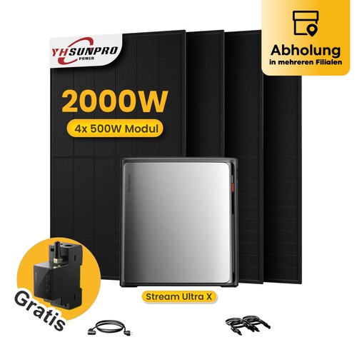 2000w bifazial balkonkraftwerk - bifazial,