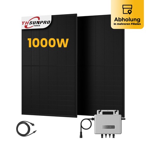 Balkonkraftwerk 1000w 900w - balkonkraftwerk, 1000w/900w
