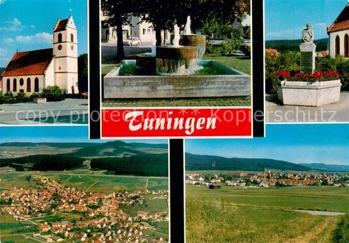 Tuningen kirche brunnen - tuningen,