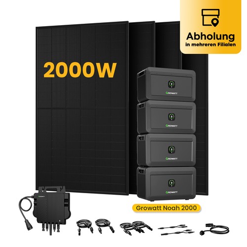 Balkonkraftwerk 2000watt mit - balkonkraftwerk,