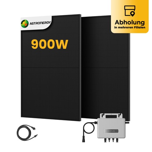 900w balkonkraftwerk bifazial - 900w,